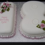 18th Birthday Cake With Sugar Flowers