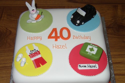 Multiple Themed Novelty Birthday Cake