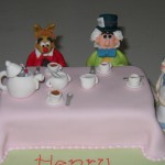 Alice In Wonderland Tea Party Novelty Caket
