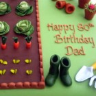 Gardeners Allotment Novelty Cake