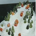 Bear Mountain Novelty Christmas Cake