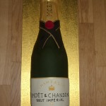 Champagne Bottle Novelty Cake