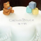 Novelty Teddy Bear Christening Cake