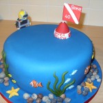 Deep Sea Diver Birthday Cake