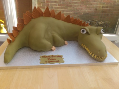 Dinosaur Novelty Birthday Cake