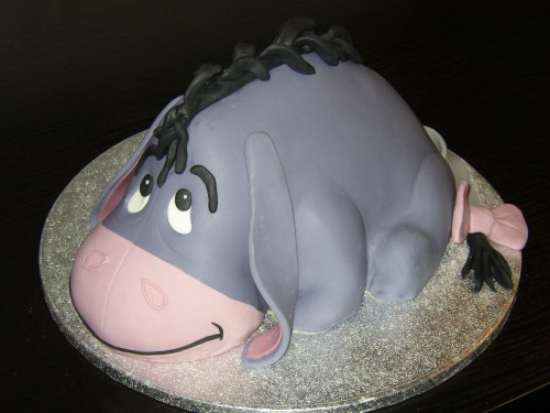 Eeyore Winnie The Pooh Inspired Birthday Cake