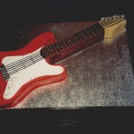 Electric Guitar Novelty Birthday Cake