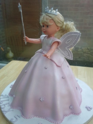Fairy Princess Novelty Birthday Cake