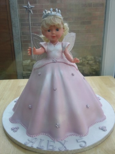 Fairy Princess Novelty Birthday Cake