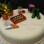 Gardeners Novelty Birthday Cake