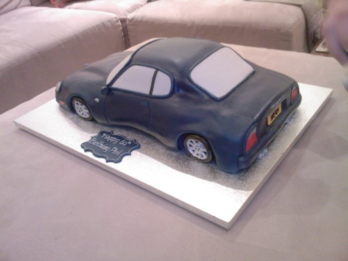 Maserati Novelty Birthday Cake