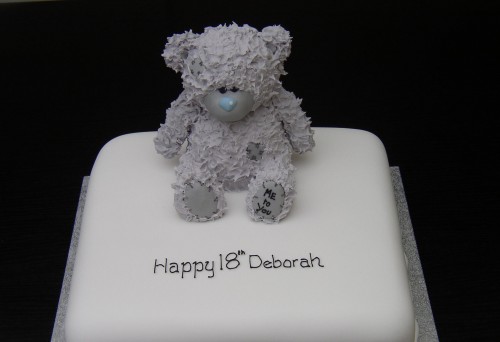 Me To You Bear Inspired Birthday Cake