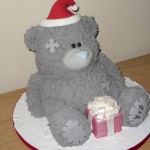 Me To You Inspired Christmas Bear Cake
