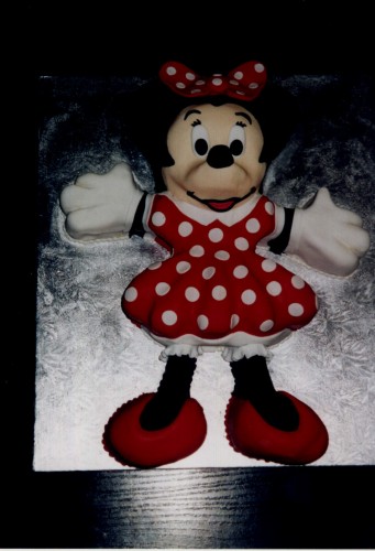 Minnie Mouse Inspired Birthday Cake
