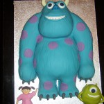 Monsters Inc Inspired Birthday Cake