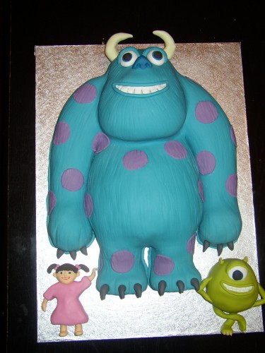 Monsters Inc Inspired Birthday Cake