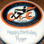 Motorcycle Club Inspired Birthday Cake