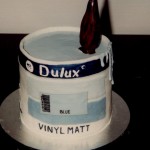 Decorators Pot of Paint Birthday Cake