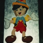 Pinocchio Inspired Novelty Birthday Cake