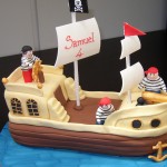 Pirates Ship Birthday Cake