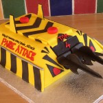 Panic Attack Robot Wars Inspired Birthday Cake