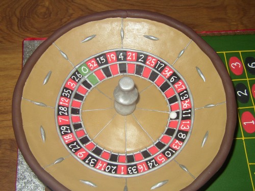 Roulette Table Novelty birthday Cake