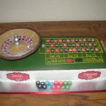 Roulette Table Novelty Birthday Cake