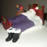 Sleeping Santa Novelty Christmas Cake thumbnail