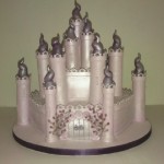 Sparkling Fairytale Castle Birthday Cake