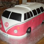 Split Screen VW Camper Van Cake