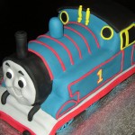 Thomas The Tank Engine Inspired Birthday Cake