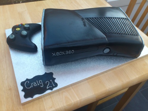 XBox Inspired Birthday Cake