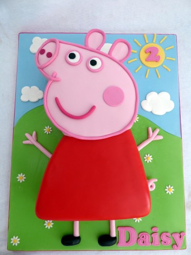 peppa pig birthday cake poole dorset