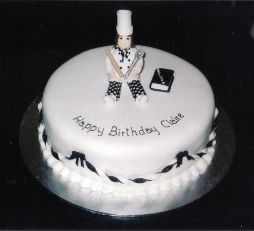 Chef Novelty Birthday Cake