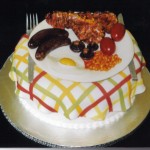 Fry Up Breakfast Novelty Birthday Cake