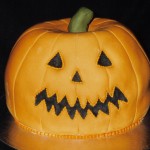 Novelty Halloween Pumpkin Cake