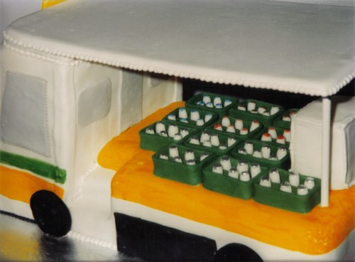 Novelty Milk Float Birthday Cake