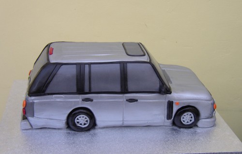 Range Rover Novelty Cake