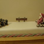 Sants Bowling Novelty Christmas Cake