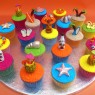 Hawaiian Party Themed Novelty Cupcakes thumbnail