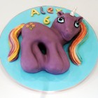 My Little Pony Unicorn Novelty Birthday Cake