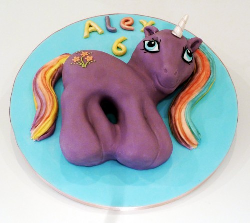 My Little Pony Unicorn Novelty Birthday Cake