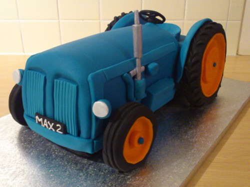 fordson major tractor novelty cake