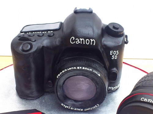 Canon EOS 5D Camera CAke