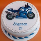 Yamaha R6 Novelty Birthday Cake