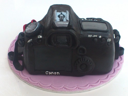 Canon EOS 50D Novelty Cake,Topper