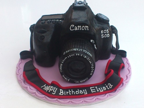 Canon EOS 50D Novelty Cake Topper