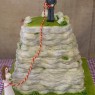 Rock Climbers Novelty 3 Tier Wedding Cake  thumbnail
