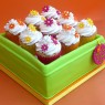 Tin Of Cupcakes Novelty Birthday Cake  thumbnail