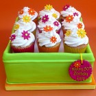 Tin Of Cupcakes Novelty Birthday Cake